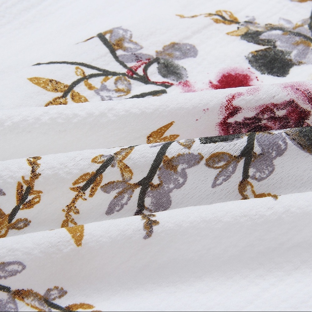 B2G1♦️🆕 Floral V- Neck Loose Kimono Dress - Picture 6 of 6